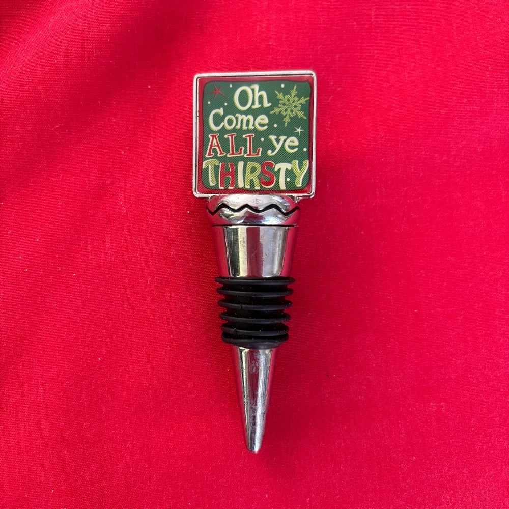 Christmas Wine Bottle Stopper